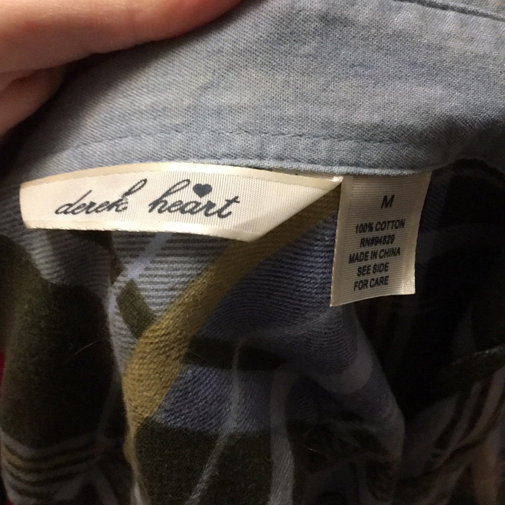 Bottom up flannel